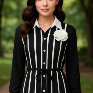 Midi Shirt Dress 20251147